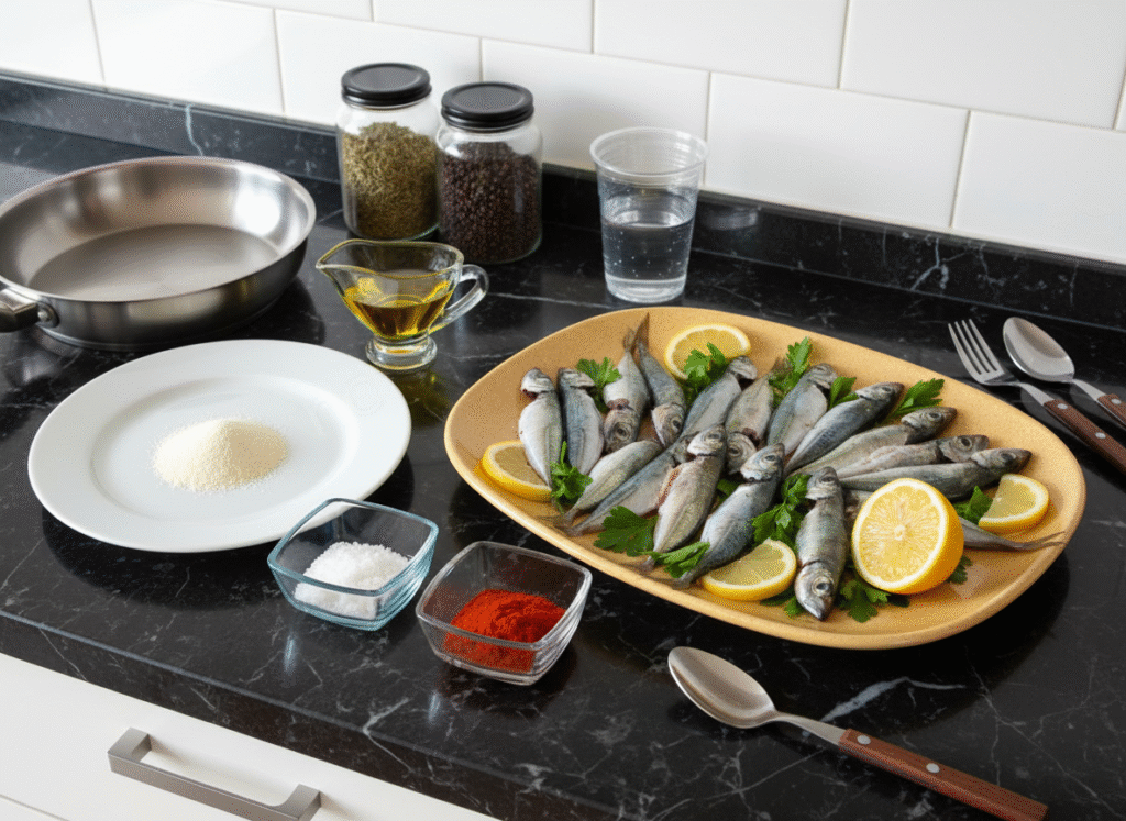 f-r-nda-m-s-r-unlu-istavrit-01-1024x747 Fırında Mısır Unlu İstavrit